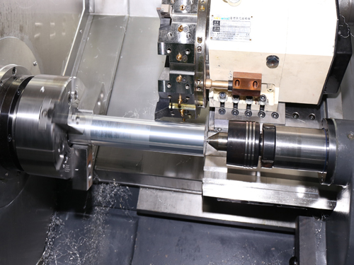 CKX6152D—W∠45斜床身数控车床(刀塔带尾座机）—高配置