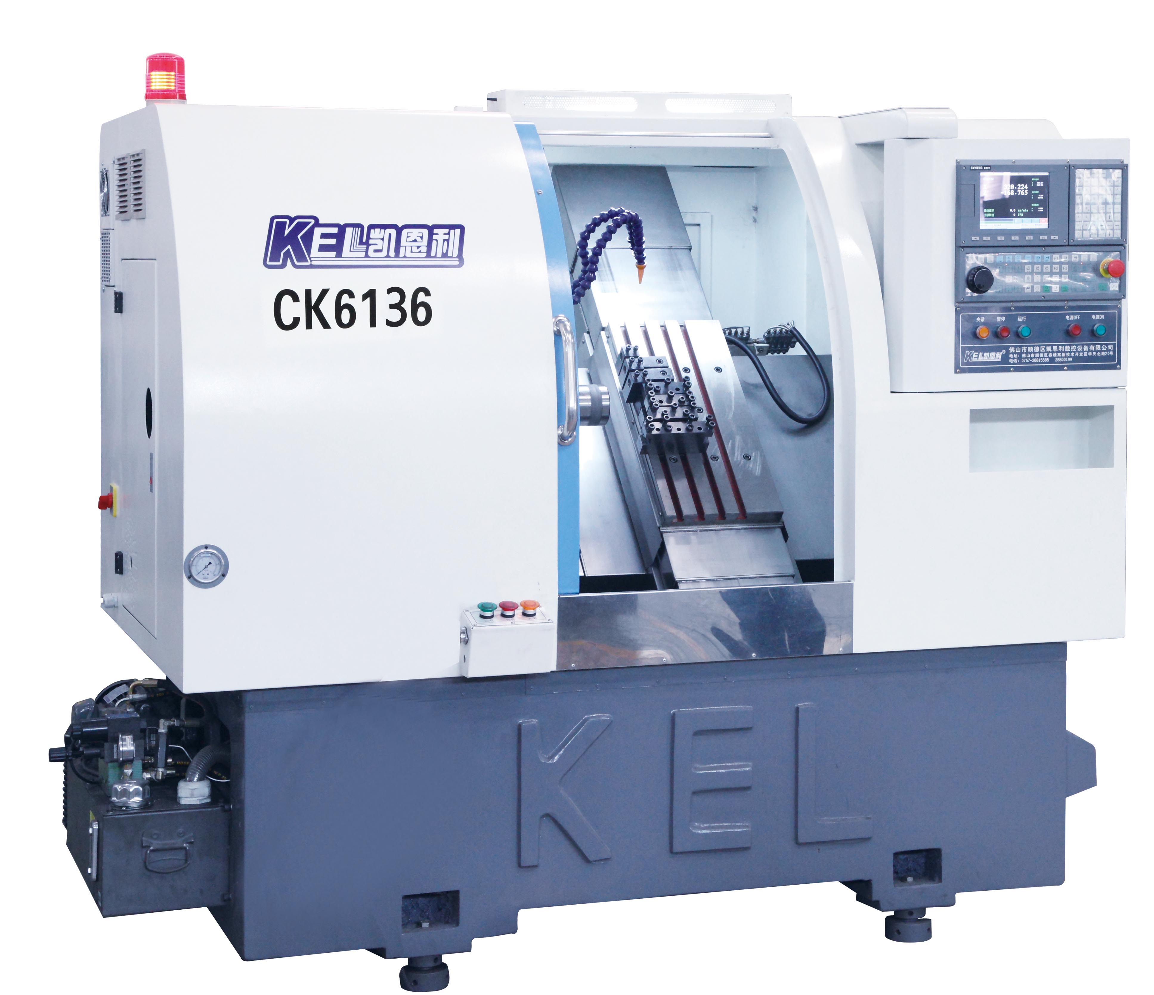 CKX6146C (46标准排刀机）∠45斜床身高配置数控车床