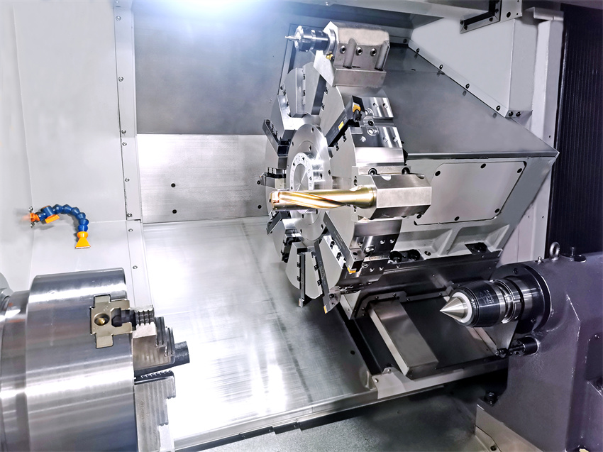 CNC 刀塔车床 M10J    机床结构结构图