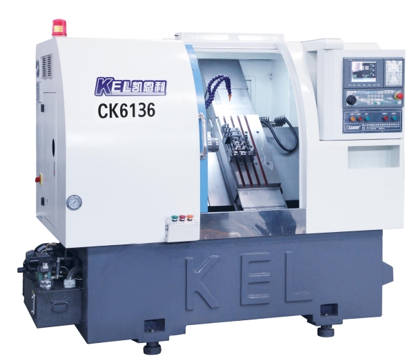 CK6136D ∠45斜床身排刀式 数控车床（标准配置 排刀机）