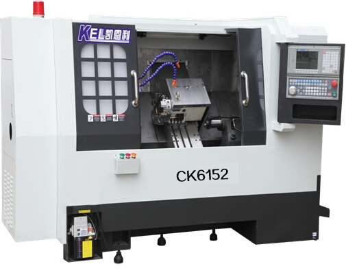 CKX6146C—W∠45斜床身数控车床(排刀带尾座机）—高配置